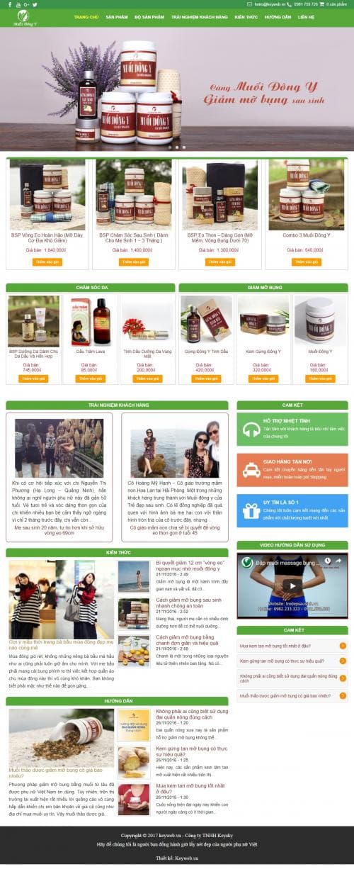 Thiết kế web đông y cổ truyền